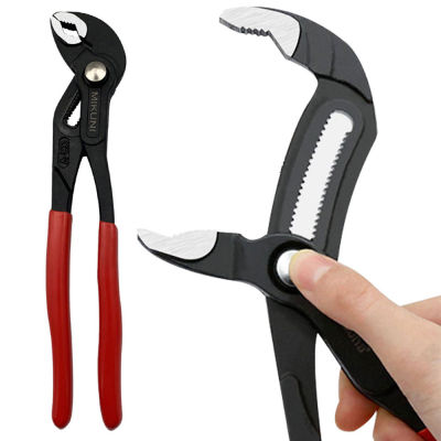 Water Pump Pliers Quick-release Plumbing Adjustable Pliers Straight Jaw Groove Joint Set Combination Tools Universal Wrench