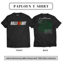 เสื้อยืดผ้าคอตตอน ลาย RALLIART ผ้าหนานุ่ม ไม่หดไม่ย้วย ใส่ได้ทั้งชาย-หญิง S-3XL