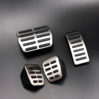 ▩☽♀ Stainless Steel Car Clutch Gas Brake Pedals Cover for Audi A1 A2 A3 S3 TT for Seat Arosa Ibiza Cordoba 6K Leon Toledo Fabia