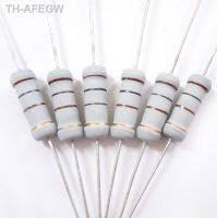 【hot】◇☈  3w 2k ohm 10 10k 100k 470k 470 47 47k Original New Fixed Resistor Metal Oxide Film Resistors Resistance  /- 5  (10pcs)