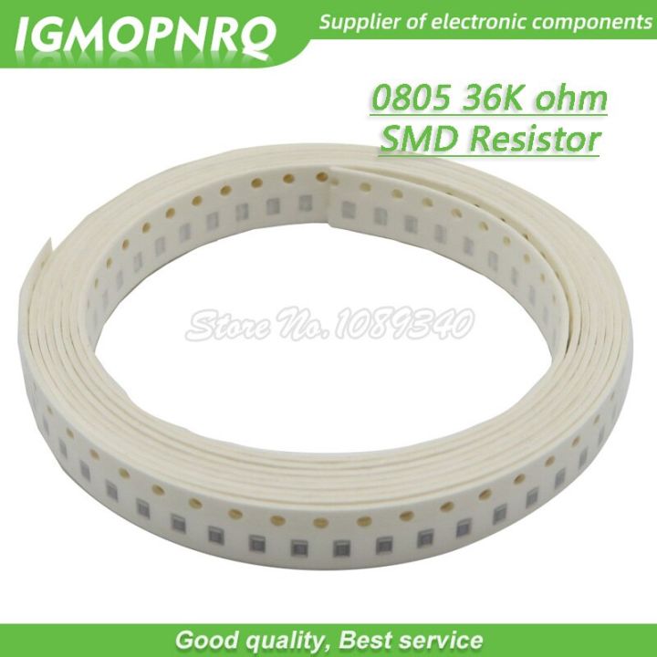 300pcs 0805 SMD Resistor 36K ohm Chip Resistor 1/8W 36K ohms 0805 36K