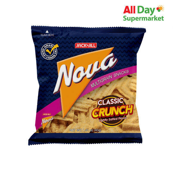 Jack N' Jill Nova Classic Crunch 40G Lazada PH