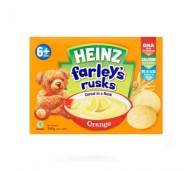 Hàng Hot [HCM]Bánh Ăn Dặm Heinz Farleys RusksCho Bé 6M vị cam (120g) thumbnail
