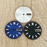 hot【DT】 28.5mm Calendar Sunburst Faces Modification Accessories for NH36/4R/7S Movement