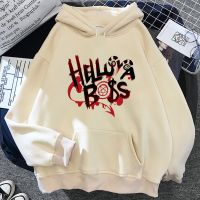 helluva boss hoodies male Korea printed hip hop male pullover hip hop anime