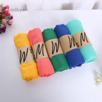 Tmdbyx Women Cotton Solid Scarf Summer Pashmina Shawls and Wraps Soft oversize Female Foulard Muslim Hijab Stoles Head Scarves