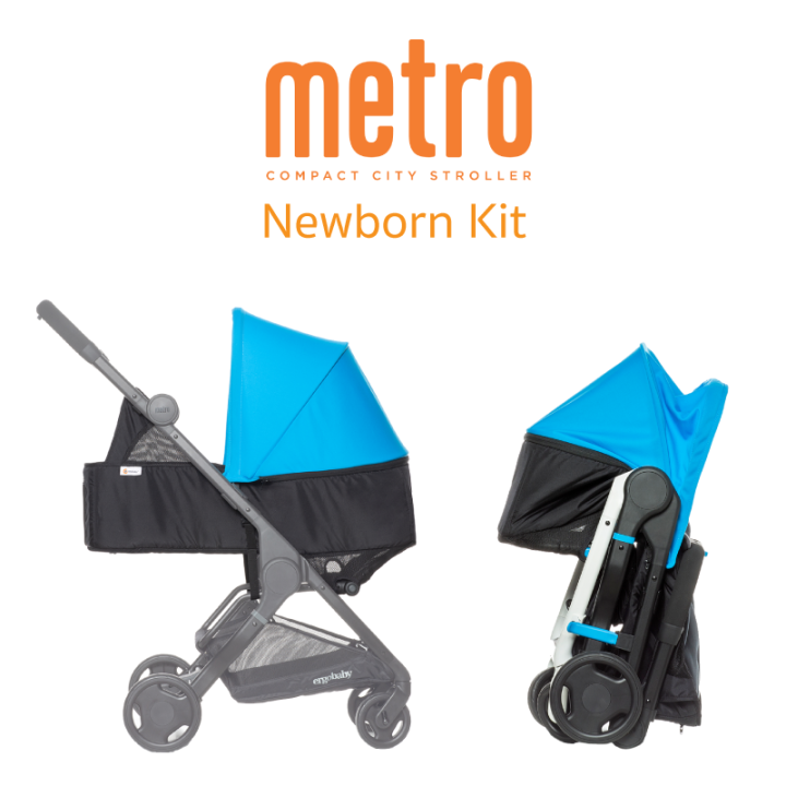 metro-newborn-kit-เปลเสริมเด็กแรกเกิดสำหรับรถเข็น-metro-สีฟ้า