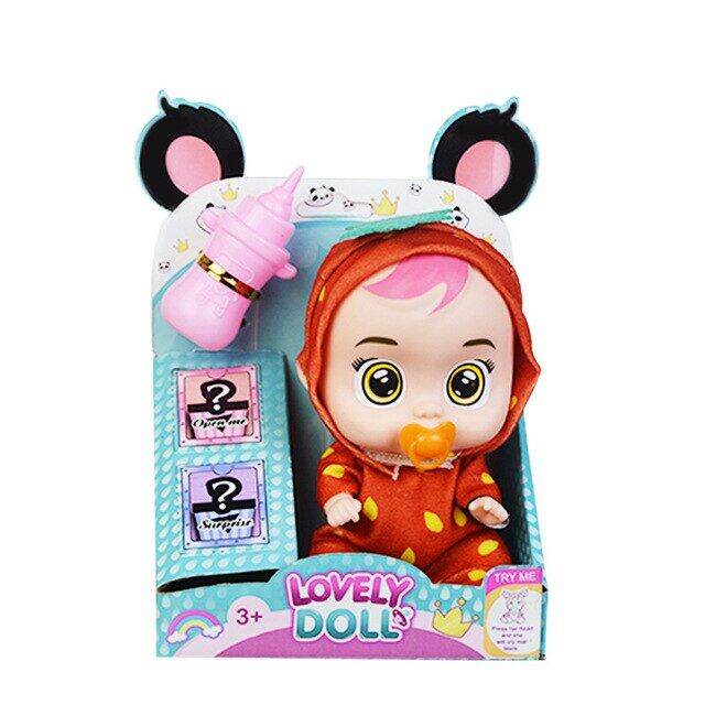 6Inch Fruit Cry Doll Baby Cry Tears Doll 2 Generation Blind Box Boy鈥檚