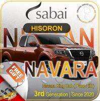 SABAI ผ้าคลุมรถยนต์ NISSAN NAVARA 2020 เนื้อผ้า HISORON แข็งแกร่ง ทนทาน นานจนลืมเปลี่ยน #ผ้าคลุมสบาย ผ้าคลุมรถ sabai cover ผ้าคลุมรถกะบะ ผ้าคลุมรถกระบะ