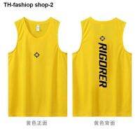 American basketball vests men running shorts in the summer training fitness quick-drying moisture breathable sleeveless top T-shirt