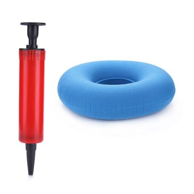 Hip Support Medical Hemorrhoid Seat Pad Massage Cushion with Pump New Support Inflatable Ring Round Pillow Donut Chair Pad