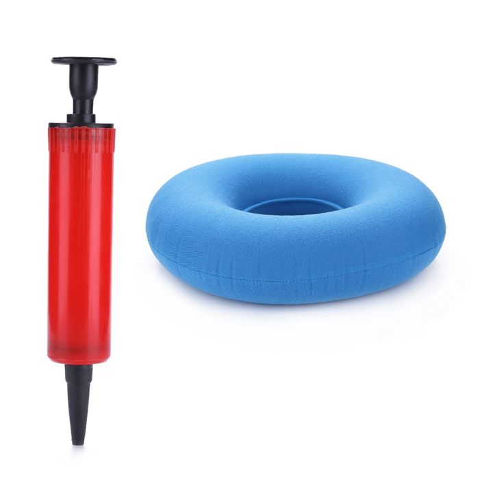 hip-support-medical-hemorrhoid-seat-pad-massage-cushion-with-pump-new-support-inflatable-ring-round-pillow-donut-chair-pad