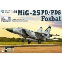 คิตตี้เหยี่ยว KH80119 1/48 MIG-25 Pd/pds Foxbat-ชุดแบบจำลองย่อขนาด