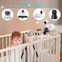 Baby Monitor Mount 360องศาหมุนได้กล้องเสถียรตัวยึดสำหรับติดตั้งกล้องจอภาพเด็กตัวติดตั้งกล้อง Stabilizer