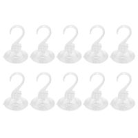 10 Pack Suction Cup Hooks, Reusable Utility Hooks, Waterproof and Oilproof, Bathroom Kitchen Heavy Hooks