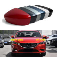 สำหรับ Mazda 6 Atenza 2018 2019 2020 2021อุปกรณ์ตกแต่งรถยนต์มองหลังด้านนอกเคสโทรศัพท์กระจก Se กระจกทาสีกรอบสี