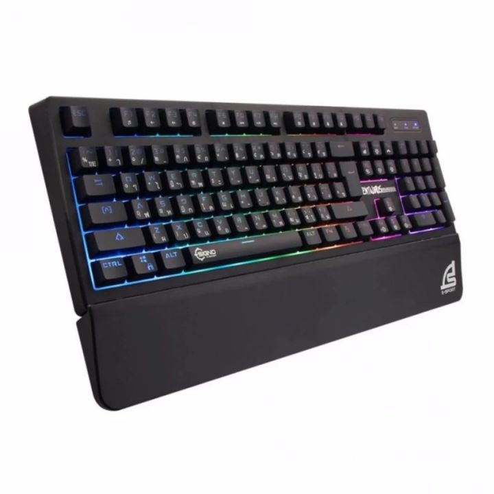 คีย์บอร์ด-gaming-signo-ปุ่มเซมิแมคคานิคอล-ฟังค์ชั่นไฟ-6-โหมด-e-sport-semi-mechanical-gaming-keyboard-rubber-dome-centaurus-kb-730-คีย์บอร์ด-คีบอร์ด-คีย์บอร์ดเกม-คีย์บอร์ดเกมส์-คีบอร์ด-เกมมิ่ง-คีบอร์ดเ