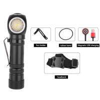 XHP 50 LED Flashlight Aluminum-alloy 40W 3 Modes Bicycle Light USB Waterproof Car Overhaul Fishing Lighting