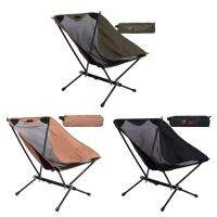 Outdoor Portable Compact Chair Folding Camping Chair Nylon Super-Dense Mesh Heavy-Duty Chair for Campers Hikers Backpackers and Adventurers gaudily