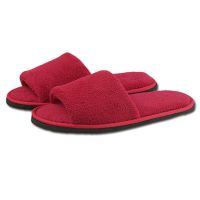 Ho Coral Velvet Slippers Non- Home Guest Slipper Warm Fluffy Shoes