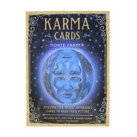 Karma Oracle Cards Fortune Telling Tarot Deck Family Party เกมสันทนาการพร้อมคู่มือ PDF-Sediue