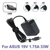 19V 1.75a 33W Usb อะแดปเตอร์ Ac Lap สำหรับ Asus Eeebook X205 X205t X205ta E205sa E202sa E200ha Tp200sa