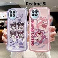 สำหรับ Oppo Realme 5 5i 5S 6i 8i 9 9i 10 4กรัม C11 C20 C25Y C21Y 2021รูปการ์ตูนเคสโทรศัพท์ใหญ่หยักกันกระแทกกรอบซิลิโคนนิ่ม