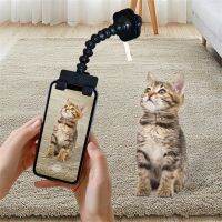 Selfie Stick สำหรับการถ่ายภาพ Clip-On-Phone Stick Snapshoot ที่วางศัพท์สำหรับสัตว์เลี้ยงสุนัข Photo Props Travel Selfie Stick