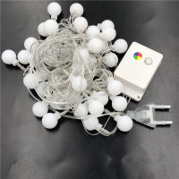 10M 100 Led Christmas Tree Garland String Xmas Decoration Outdoor Ball Curtain Navidad Curtain Fairy Holiday Lights EU Plug