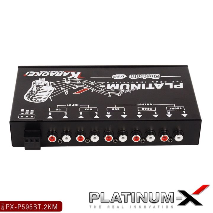 platinum-x-ปรีคาราโอเกะ-ช่องเสียบไมค์-2ช่อง-เสียบไมค์ร้องเพลงได้-ปรีแอมป์-เสียงดี-ปรีไมค์-ปรีแอมป์รถต์-ปรี-เครื่องเสียงรถยนต์-karaoke-585-20k-595