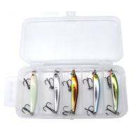 hot！【DT】 5Pcs/lot Vib Fishing Lures 3.5G 5Cm Wobbler Spinners Fly Baits Jigging Peche Leurre Hard with