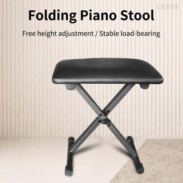 Piano Bench XStyle Keyboard Bench Adjustable Height, Padded Keyboard