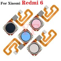 【⊕Good quality⊕】 xuexin สำหรับ Xiaomi Redmi 6a Note 6 Pro เซ็นเซอร์สแกนเนอร์,ปุ่มเชื่อมต่อกุญแจอะไหล่สายเคเบิลงอได้รหัสสัมผัส