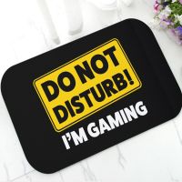 Nerd Funny Do Not Disturb Im Gaming Doormat for Gamer Cool Video Games Game Door Mat Geek Gaming Rug Carpet Home Decor Gifts