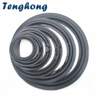 Tenghong 2Pcs ลำโพงขอบยาง4 5 6 8 10 12นิ้วลำโพงซับวูฟเฟอร์อะไหล่ซ่อมอุปกรณ์เสริมพับแหวนลำโพง DIY