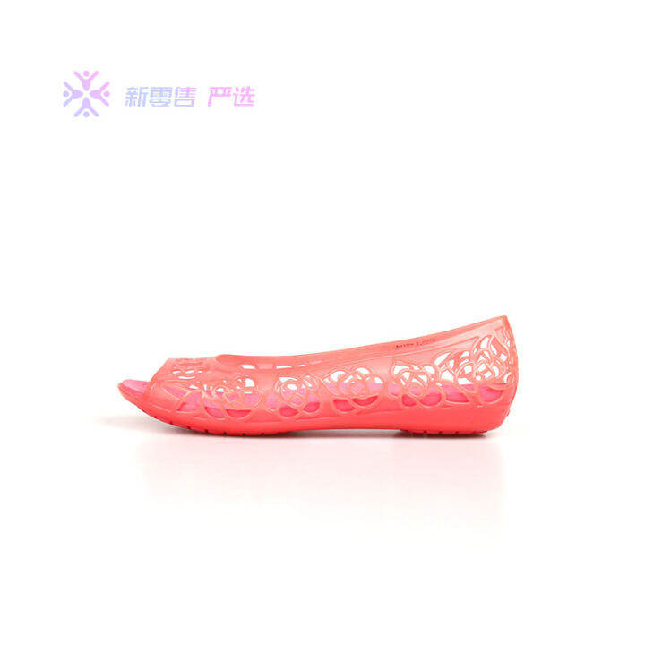 Crocs jelly flats hot sale