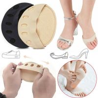 [HOT] Five Toes Forefoot Pads สำหรับผู้หญิงรองเท้าส้นสูง Half Insoles แคลลัส Corns Foot Pain Care ดูดซับ Shock ถุงเท้า Toe Pad แทรก