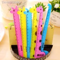 ♗❒♝ 10pcs Student School Supplies Children Cute Animal Cartoon Giraffe Plastic Straight Ruler 15cm