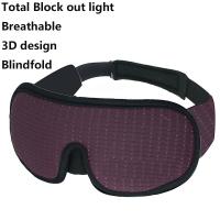 【Danqing family】3D Blocking Light Sleeping Eye Mask Soft Padded Travel Shade Cover Rest Relax Sleeping Blindfold Eye Cover Sleep Mask Eyepatch