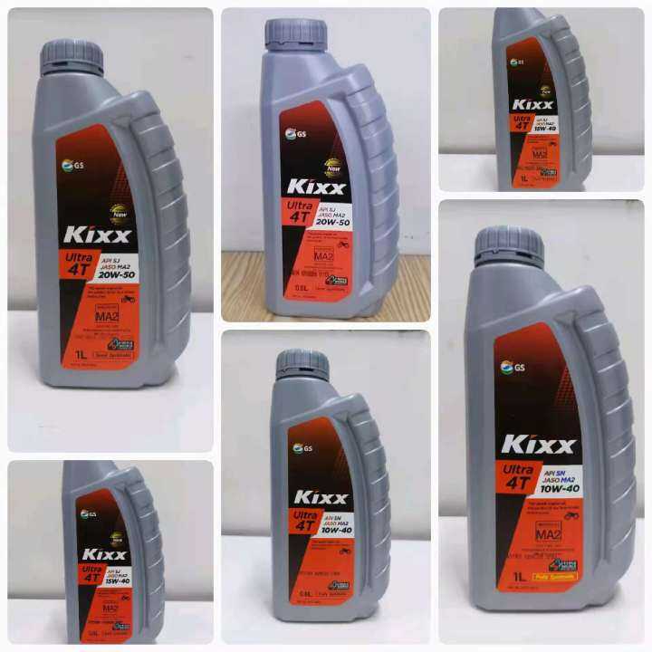 KIXX ULTRA 4T FULLY SYNTHETIC/SEMI SYNTHETIC (10W-40/ 15W-40/ 20W-50) 0 ...