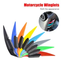 Universal Motorcycle Winglet Spoiler Dynamic Decoration Sticker For Moto Guzzi Yamaha R1 2015 Yzf R6 Gsx S1000gt Nmax