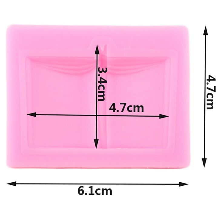 hot-book-silicone-molds-baby-birthday-fondant-decorating-tools-resin-clay-mold-chocolate-gumpaste-moulds