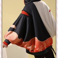 AG Genshin Impact Kaedehara Kazuha Cosplay Long Sleeve Hoodie Pants Costume Set Anime Uniform Halloween