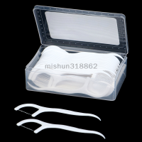 mishun318862 50PC dental flosser เลือกฟันทำความสะอาด interdental เลือกสุขอนามัยช่องปาก