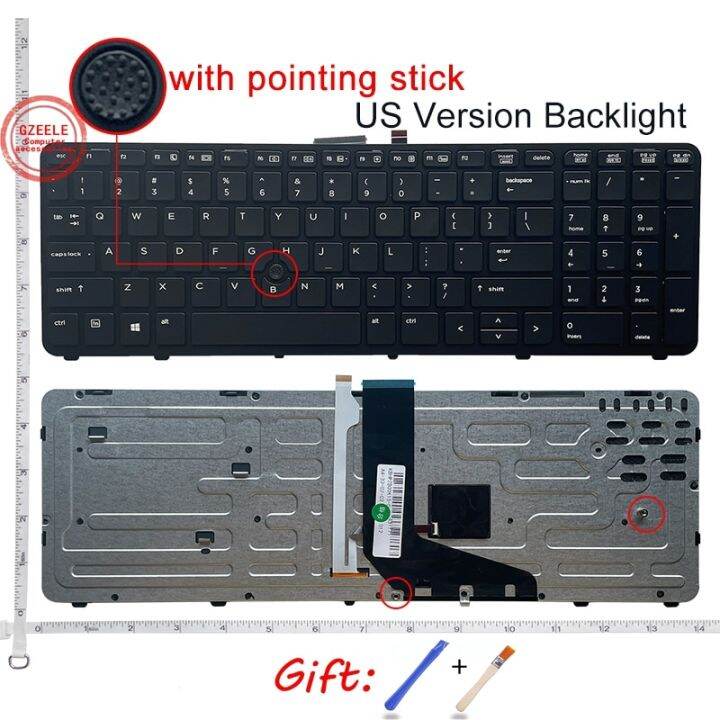 New English Laptop Backlit Keyboard For Hp For Zbook 15 G1 Zbook 15 G2 Zbook 17 G1 Zbook 17 G2