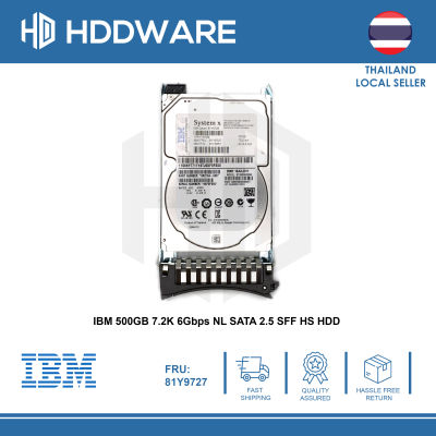 IBM 500GB 7.2K 6Gbps NL SATA 2.5 SFF HS HDD // 81Y9726 // 81Y9727 // 81Y3857