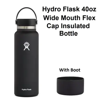 HYDRO FLASK Silicon Flex Boot for 32-40 oz. Wide & Standard Mouth Water  Bottles