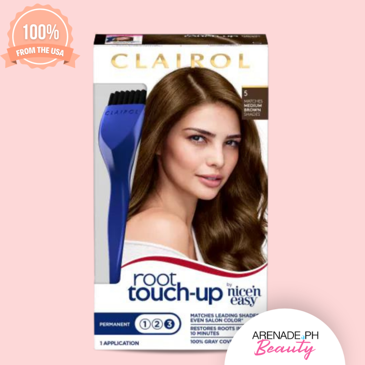 Clairol Root Touch-Up by Nice'n Easy Permanent Root Color 1 Application ...