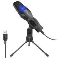 Professional USB Condenser Microphones For PC Computer Laptop Singing Gaming Streaming Recording Studio YouTube Video Mic