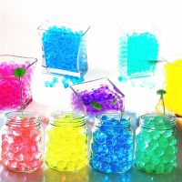 【CW】 1000pcs/bag Colorful Gel Polymer Hydrogel Potted Mud Soil Beads Jelly Wedding 5Z